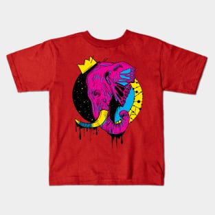 CMYK Royal Elephant Kids T-Shirt